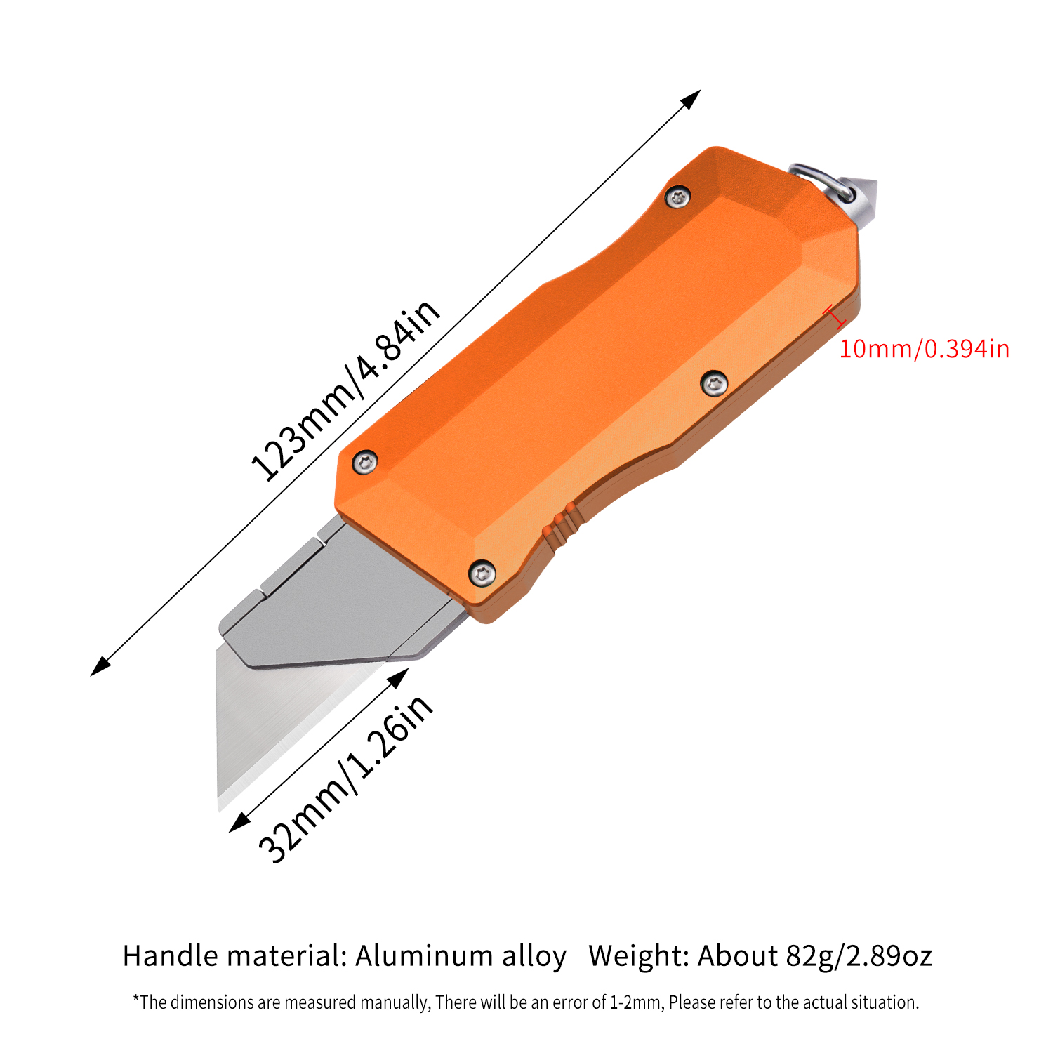 Two-piece aluminum alloy combi - Edc (Every Day Carry reseña y precio