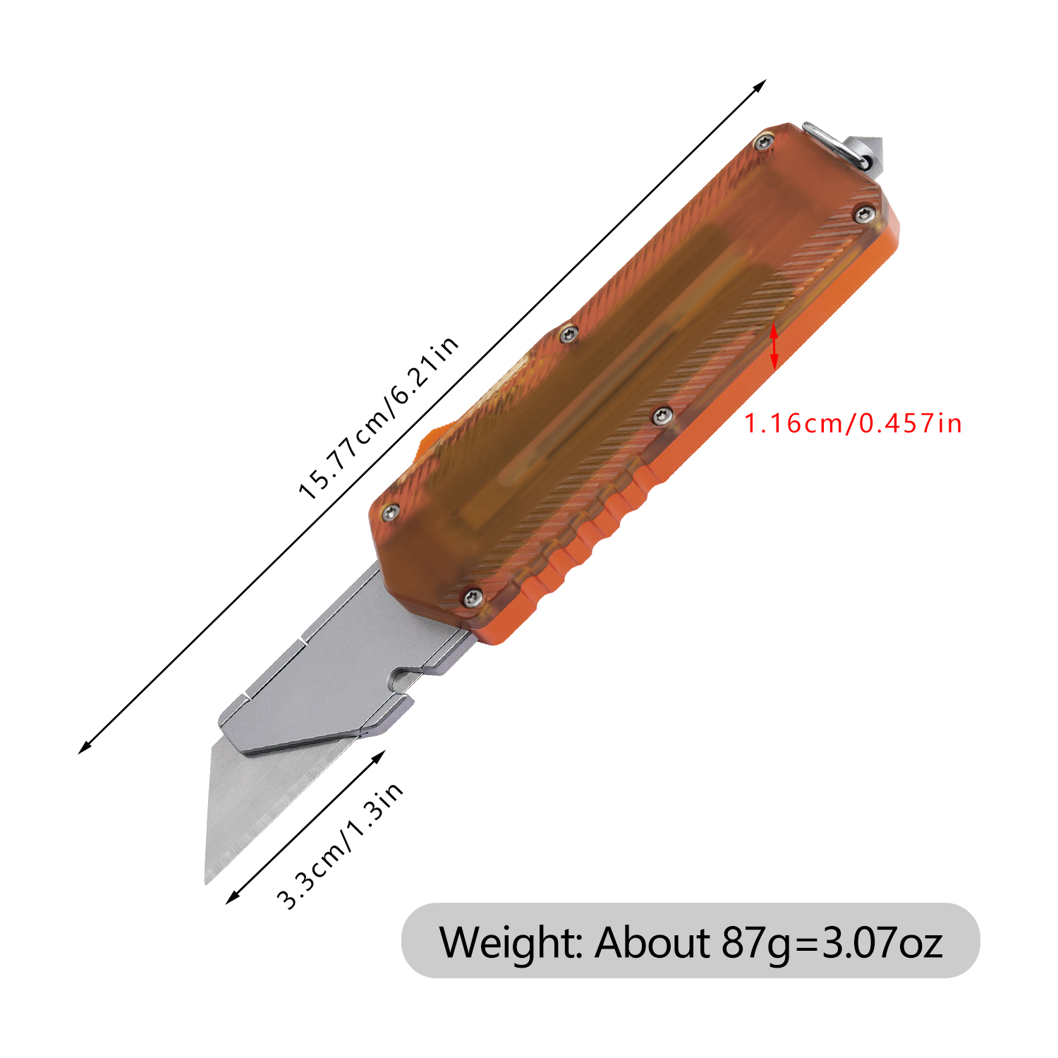 Two-piece aluminum alloy combi - Edc (Every Day Carry reseña y precio
