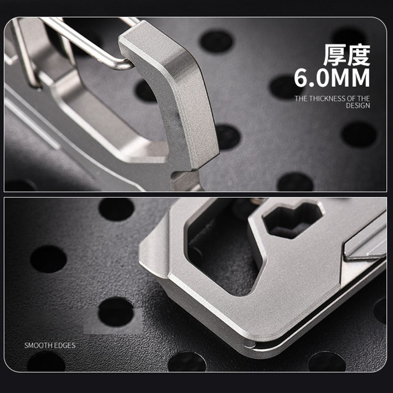 Aluminum Alloy Key Chain Detac - Multitool Credit Card reseña y precio