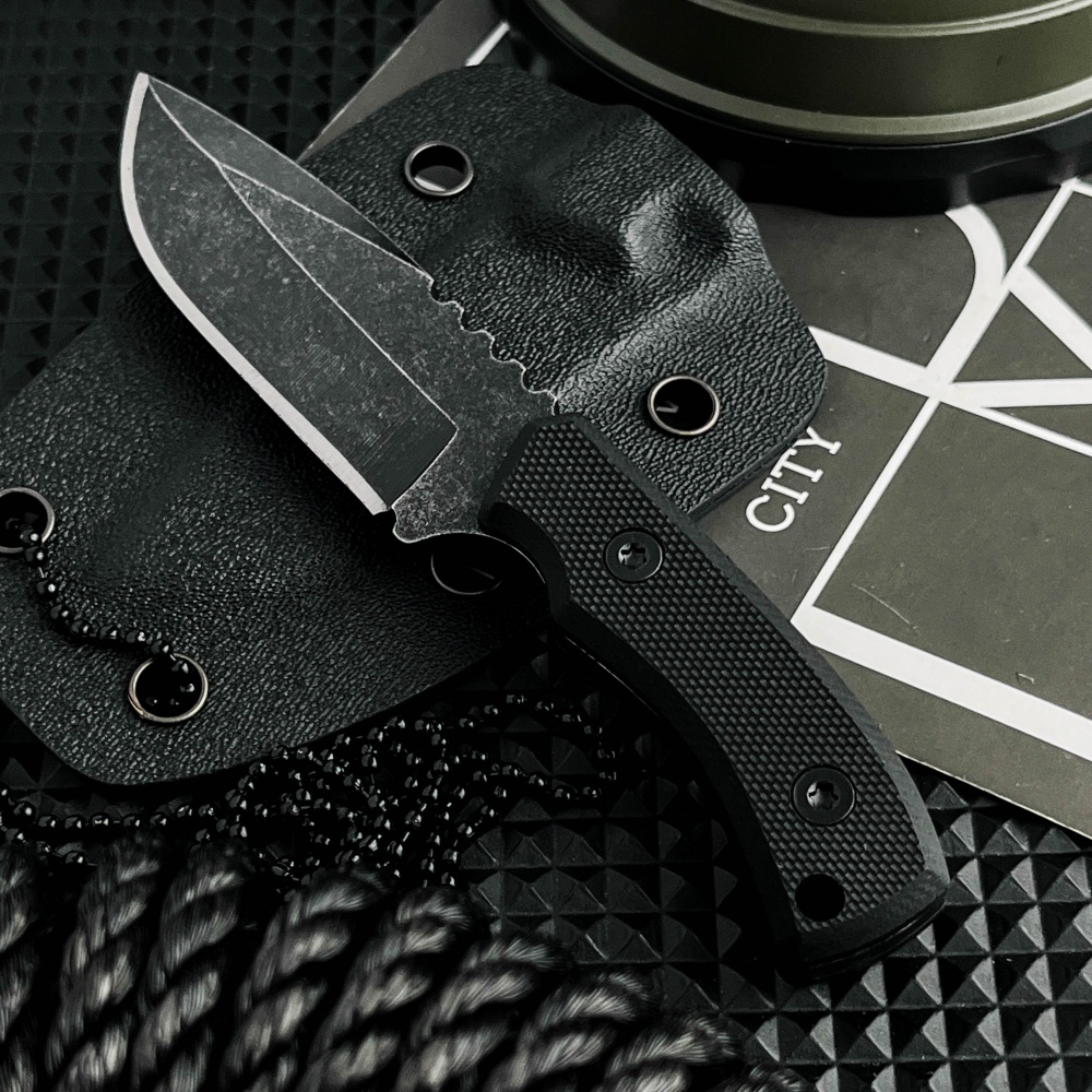 High Hardness Compact Fixed Bl - Edc Fixed Blade Deep Carry reseña y precio