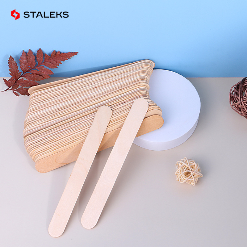 Staleks Wooden Stick Board Nai - Nail File Titanium reseña y precio