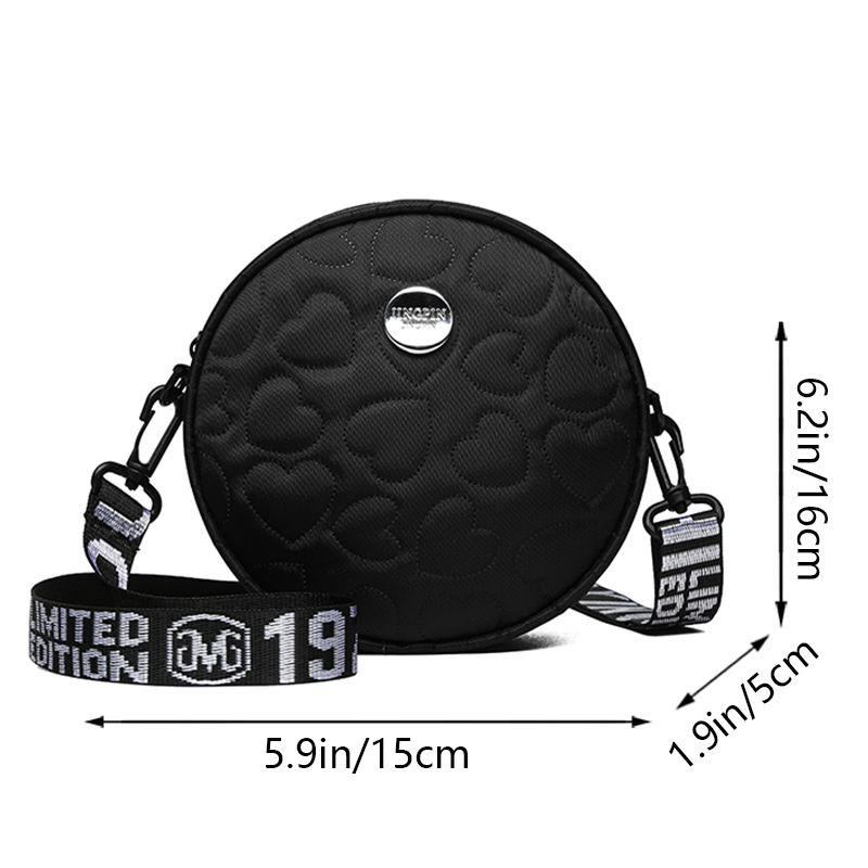 Elegant Padded Circular Crossb - Edc Carry Bag reseña y precio