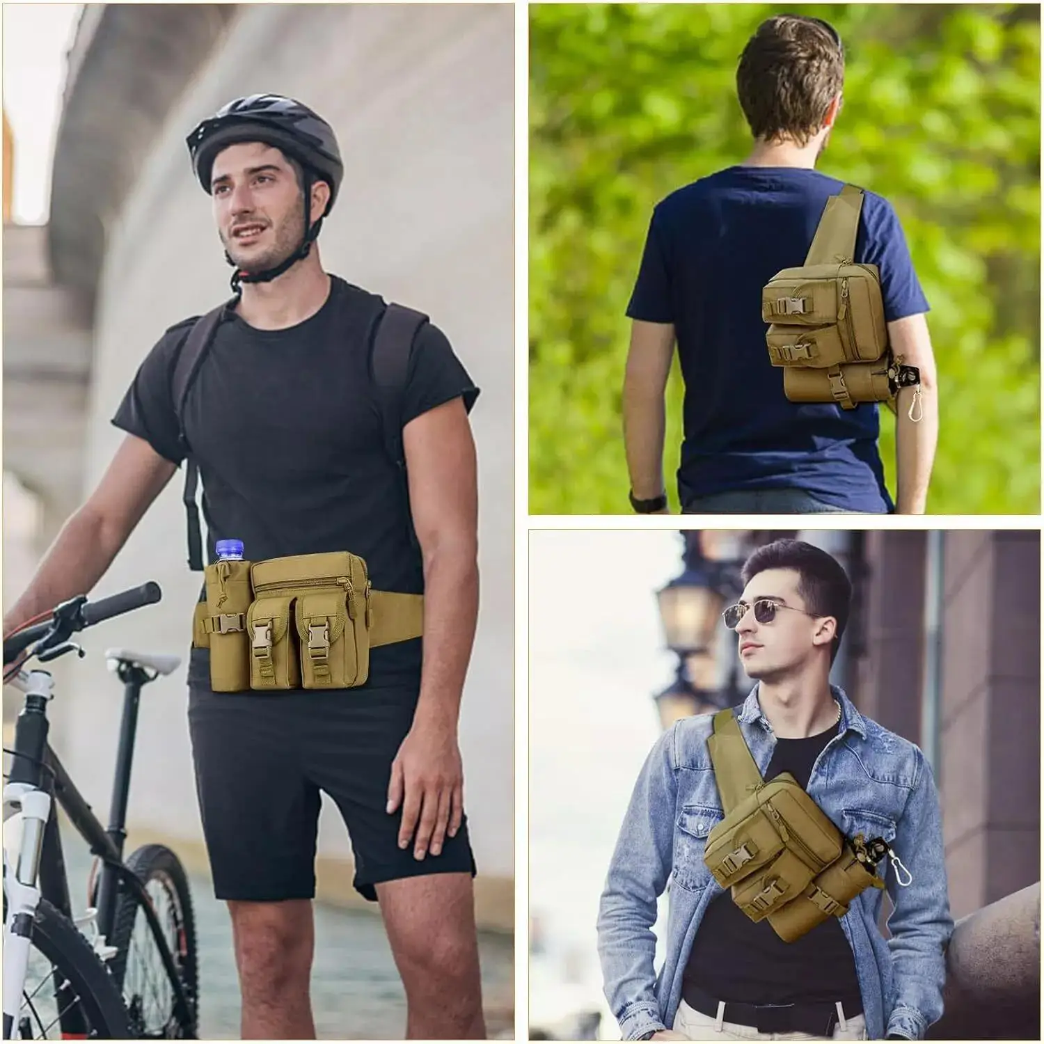 Tactical Fanny Pack for Men Co - Edc Concealed Carry Fanny Pack reseña y precio
