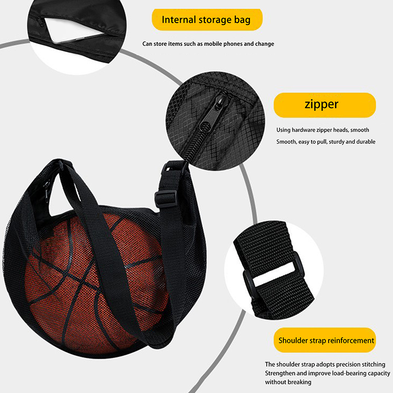 1PCS Single Ball Bag With Zipp - Edc Carry Bag reseña y precio