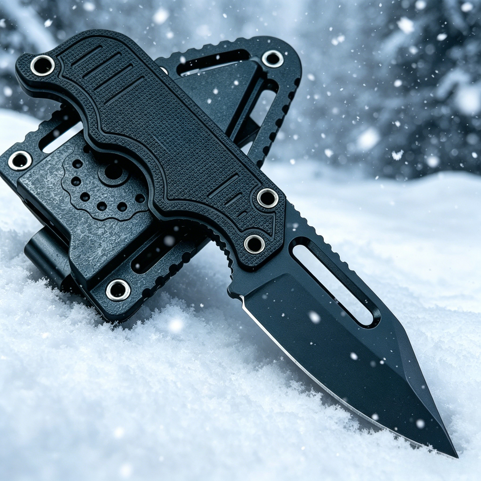 Mini Instinct Compact Fixed Kn - Edc Fixed Blade Deep Carry reseña y precio
