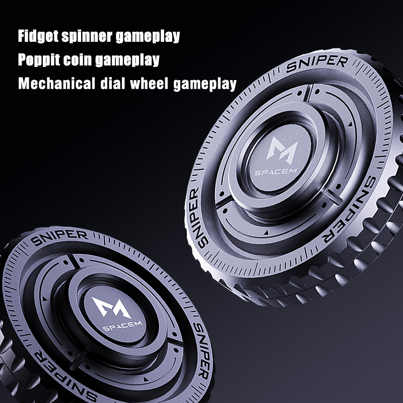 EDC Mechanical Coin Fidget Toy - Edc Every Day Carry おもちゃ reseña y precio