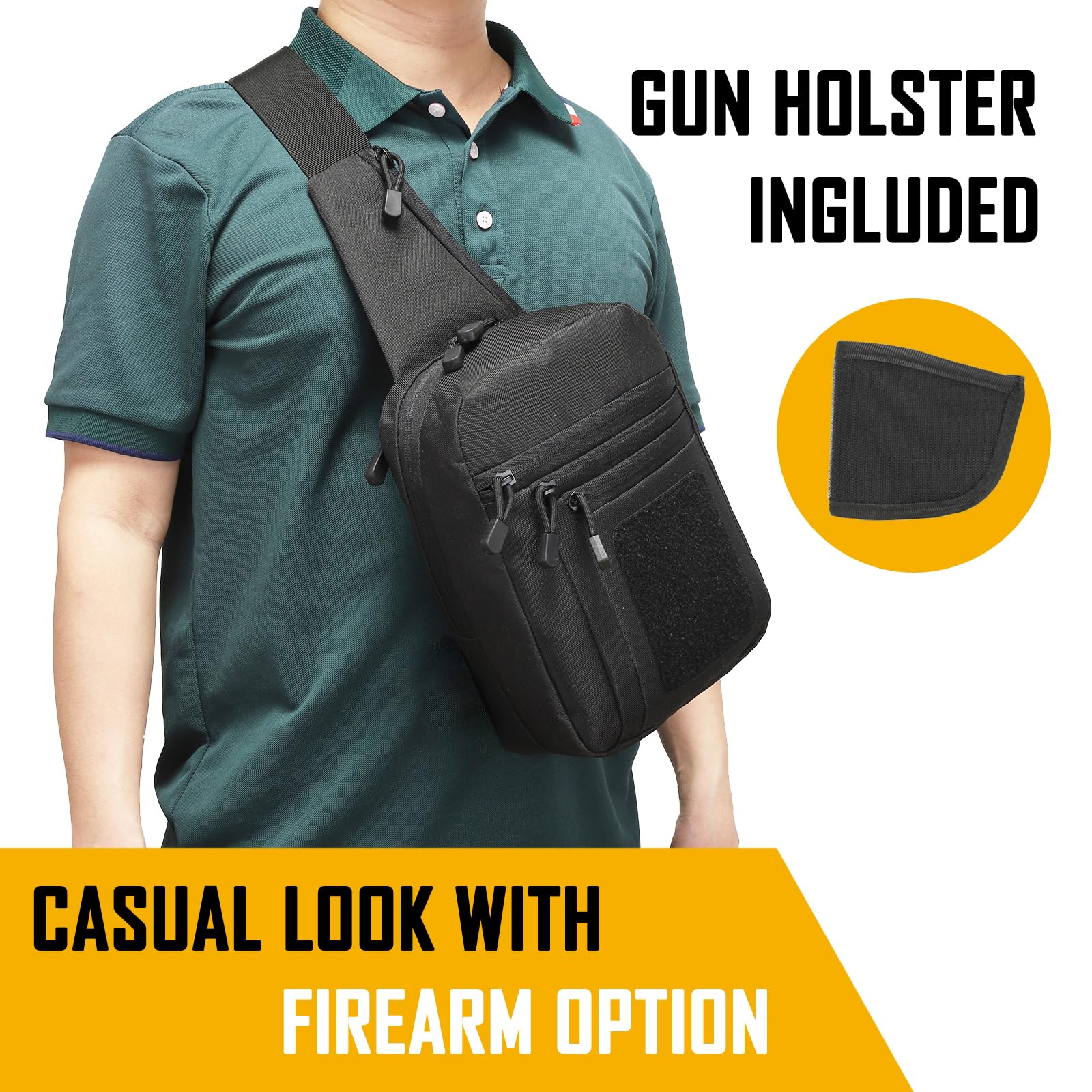 Concealed Carry Crossbody Bag  - Edc Carry Pack reseña y precio