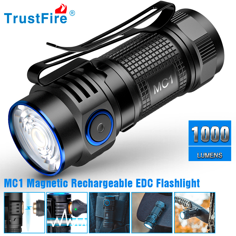 Trustfire MC1 Usb Rechargeable - Edc Every Day Carry おもちゃ reseña y precio